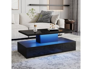 Table basse  coloris noir <strong></strong> <strong></strong>