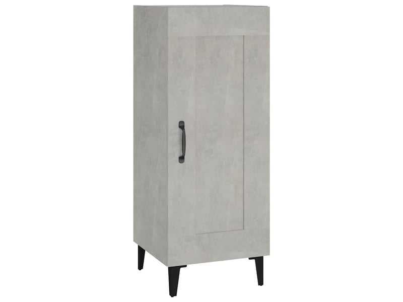  Buffet - bahut - meuble de rangement gris béton 34,5x34x90 cm bois d'ingénierie  - Conforama A