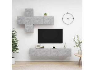 Meuble tv coloris gris 30.5 cm <strong></strong>  <strong></strong>