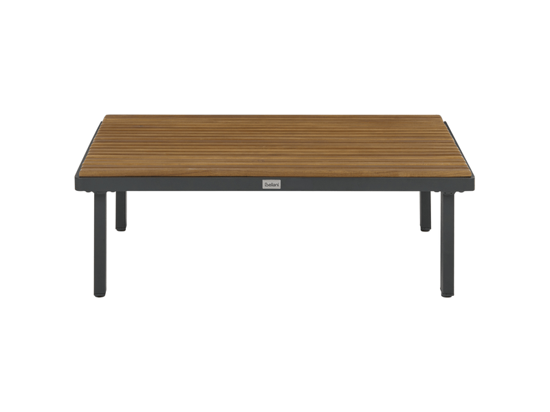  Table basse de jardin fivizzano 90 cm 70 cm acacia gris foncé  - Conforama D