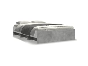 Lit 2 places 120x200cm    coloris gris