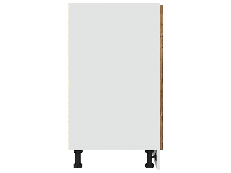  Armoire de cuisine, armoire à tiroirs lyon bois ancien 50x46x81,5cm bois d'ingénierie  - Conforama E