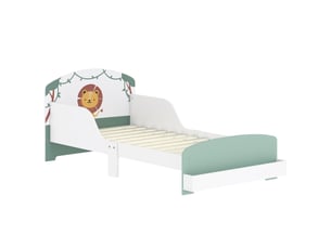 Lit avec rangement 70x140 cm <strong></strong> <strong></strong> coloris vert