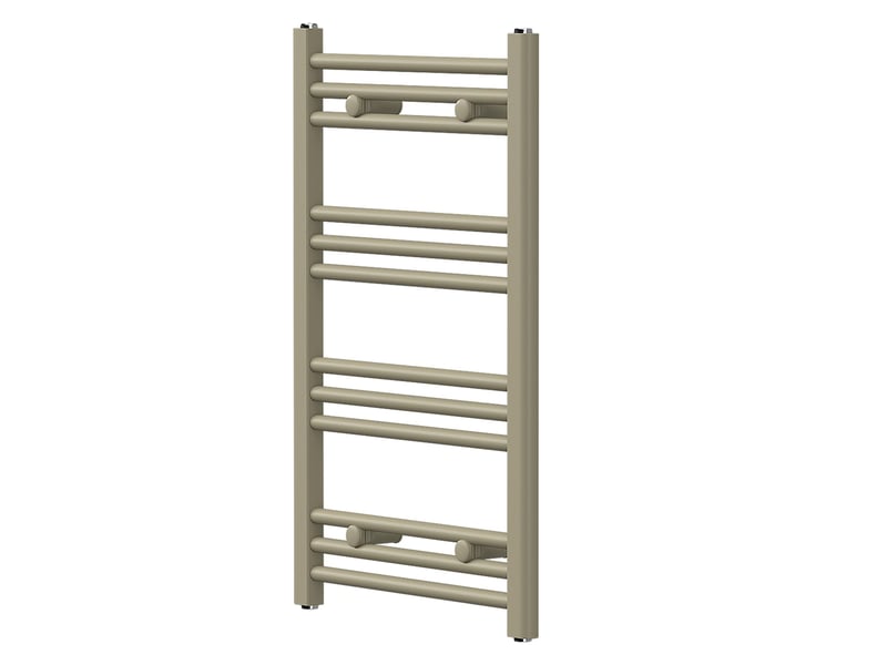  Luxebath sèche-serviettes design sahara 500 x 800 mm, raccordement latéral, droit, haute conductivité thermique, radiateur mural porte-serviettes pour salle de bain, puissance 255 w, beige mat ECD Germany GmbH - Conforama A