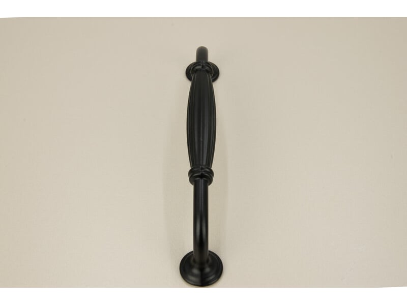  Tireur de meuble métallique noir de 128 mm  - Conforama D