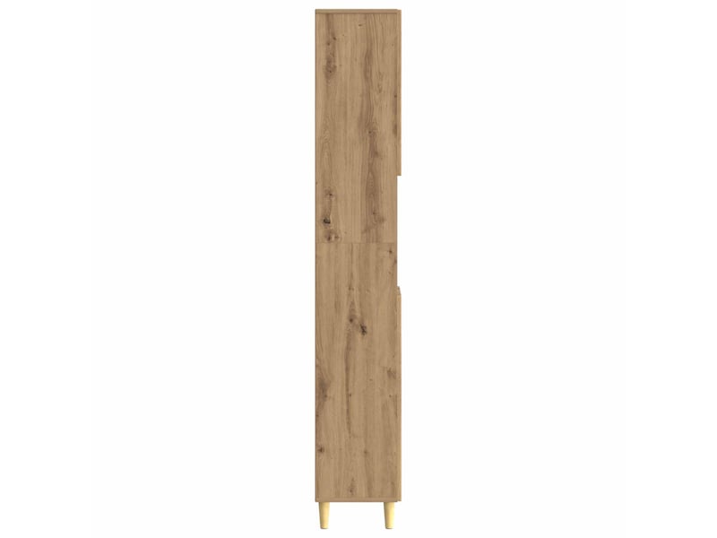 Colonne de salle de bain avec étagère ouverte delft shl483 - Conforama E