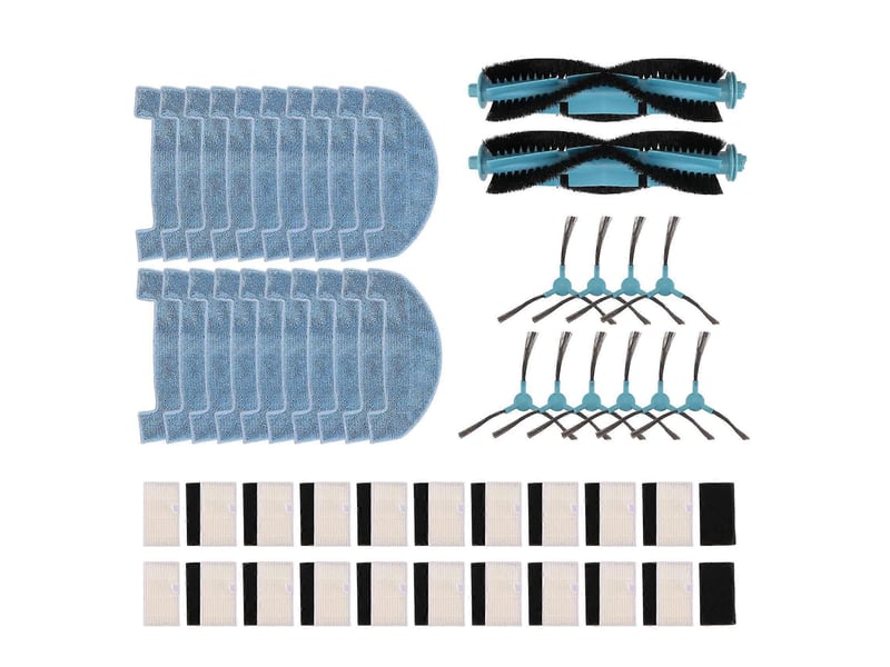  For d10 main side brush hepa filter mop cloth accessories replacement spare parts  - Conforama A