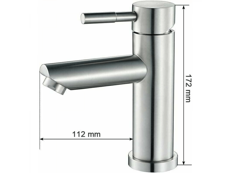 Robinets de salle de bain robinets d'évier d'eau froide uniquement amovibles le netage ou le remplacement - Conforama B