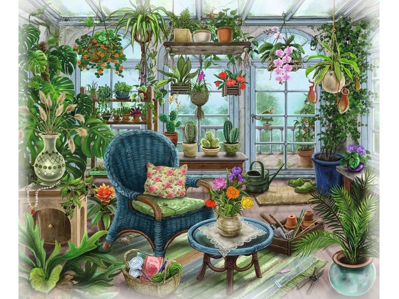 Puzzle escape 99p jardin manoir 16879 - Conforama B