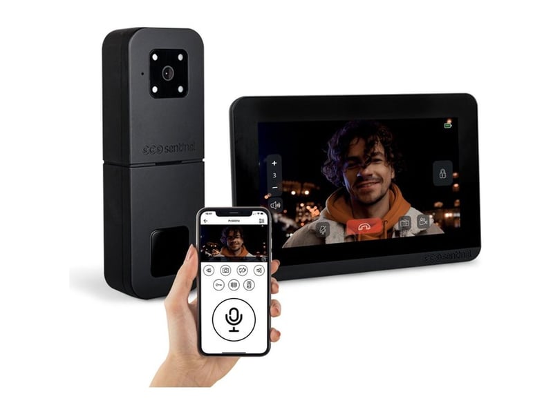  Scs sentinel heyview smart air interphone video 7 pouces wi-fi 868 mhz PVS0014 - Conforama D