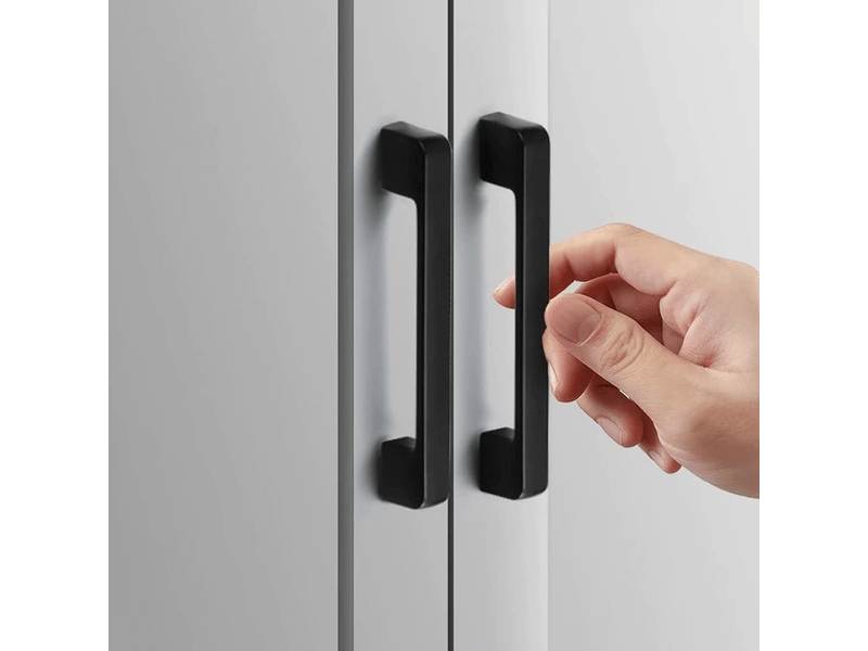  Tirants pour meubles (10 pièces, noir) - 192 mm entre axes, tirants de barre pour portes de cuisine, pratiques et élégants  - Conforama D