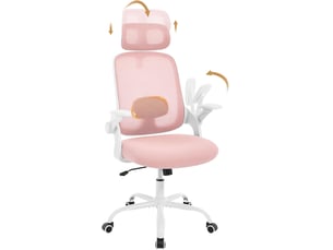 Chaise de bureau <strong>WOLTU</strong> <strong></strong> avec assise réglable en hauteur