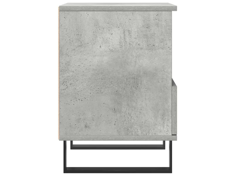  Table de chevet - cabinet de chevet - table de nuit gris béton 40x35x50 cm bois d’ingénierie  - Conforama E