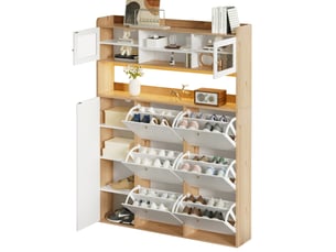Meuble à chaussures 24 paire(s)  <strong>MODENUIT </strong>  <strong></strong> coloris bicolore