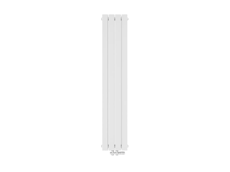 Emke radiateur à eau chaude, radiateur plat double couche connexion centrale, blanc 160x30cm, 966w - Conforama A