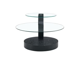 Table basse rond(e) coloris bicolore <strong>HAUSS SPOLE</strong> <strong></strong>