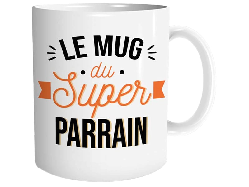  Les trésors de lily - le mug du super parrain  - Conforama A