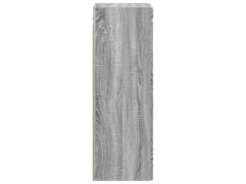  Cabinet salle de bain mural, meuble de rangement sonoma gris 33x34.5x60 cm shl2865  - Conforama D