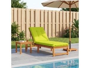 Coussin de transat, coussin pour bain de soleil gemert 100 % polyester vert vif. Cf56227