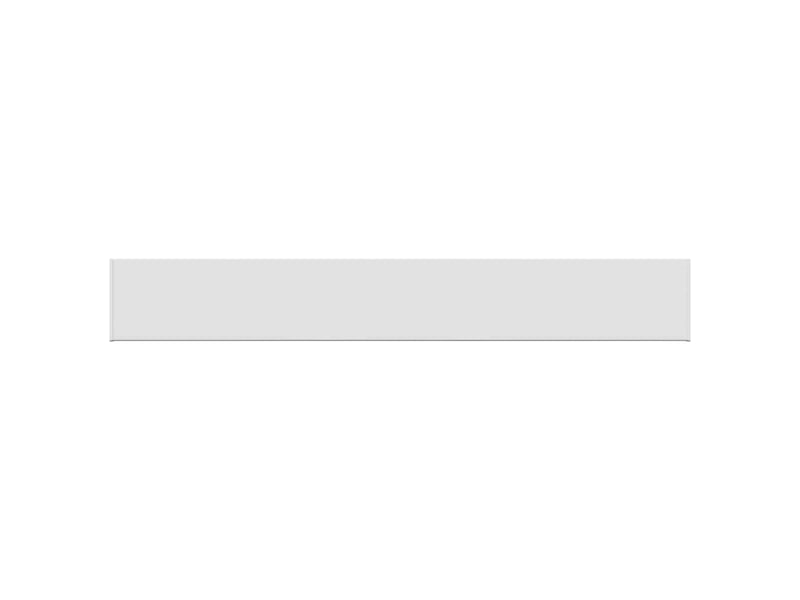  Vidaxl appui de fenêtre blanc 160 x 20 x 4,5 cm pvc  - Conforama A