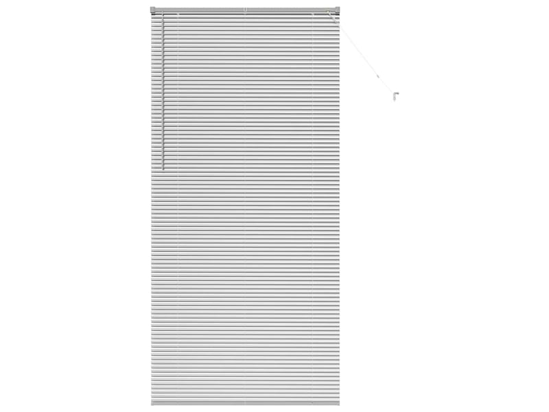 Store vénitien, store de fenêtre argenté 220 x 105 cm 25 mm aluminium cf47586 - Conforama A