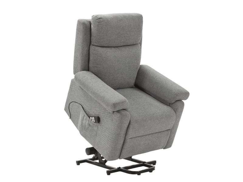  Fauteuil relax releveur électrique tissu gris-vert - maciana MACIANA - Conforama A