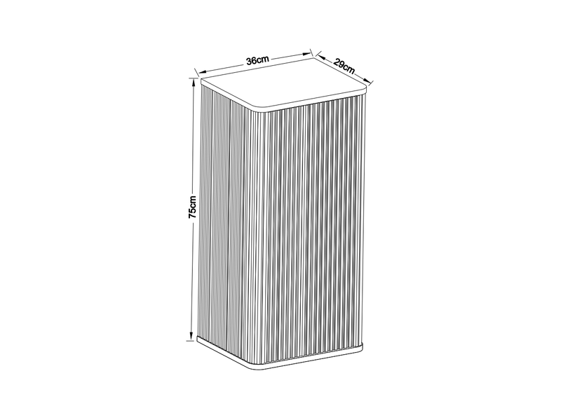  Armoire murale de salle de bain à porte sans poignée avec étagères intérieures, design rainuré blanc, en mdf  - Conforama E