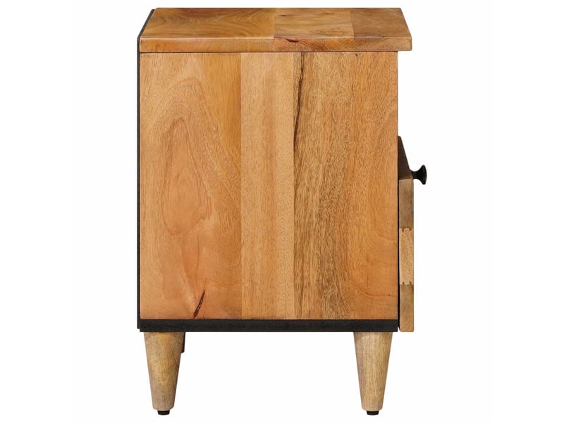  Table de chevet - cabinet de chevet - table de nuit 2 pc naturel 40 x 33 x 46 cm  - Conforama C