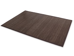 Tapis en bambou brun foncé 60 x 240 cm tap06098
