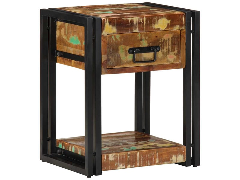 Lot de 2 cabinet de chevet, table de nuit multicolore 40 x 35 x 50 cm - Conforama B
