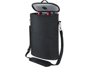 Sac isotherme pour 2 bouteilles de vin, sac à dos isotherme étanche avec bandoulière, sac fourre-tout portable pour voyage, pique-nique, camping