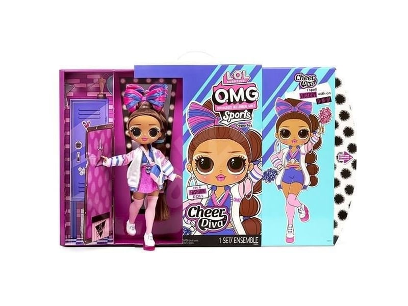  Poupée mannequin sports chant de divas omg 24 cm multicolore avec tenue et accessoires 577508EUC - Conforama B