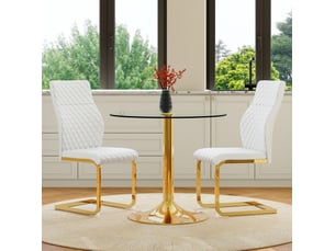 Ensemble table   2 chaise(s)    