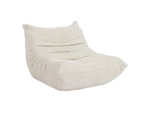 Fauteuil fixe Tissu beige vendu A l'unité
