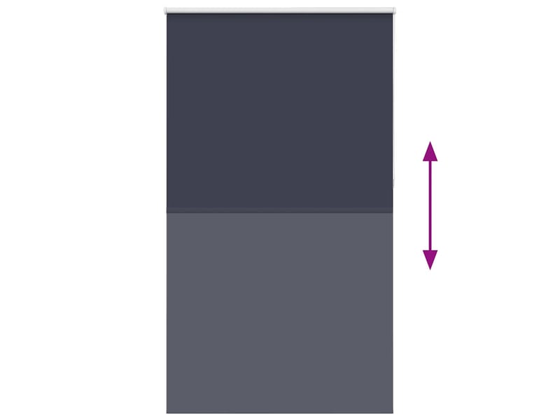 Store enrouleur occultant, store à rouleau café 135x230 cm largeur du tissu cf45669 - Conforama E