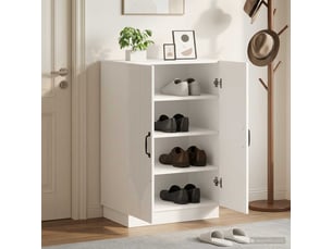 Meuble à chaussures 3 paire(s)  <strong></strong>  <strong></strong> coloris blanc