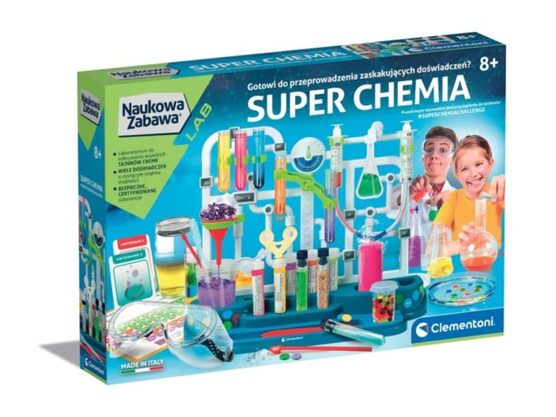  Coffret scientifique clementoni 50805 science  and  jeu - super chimie 8005125508051 - Conforama A