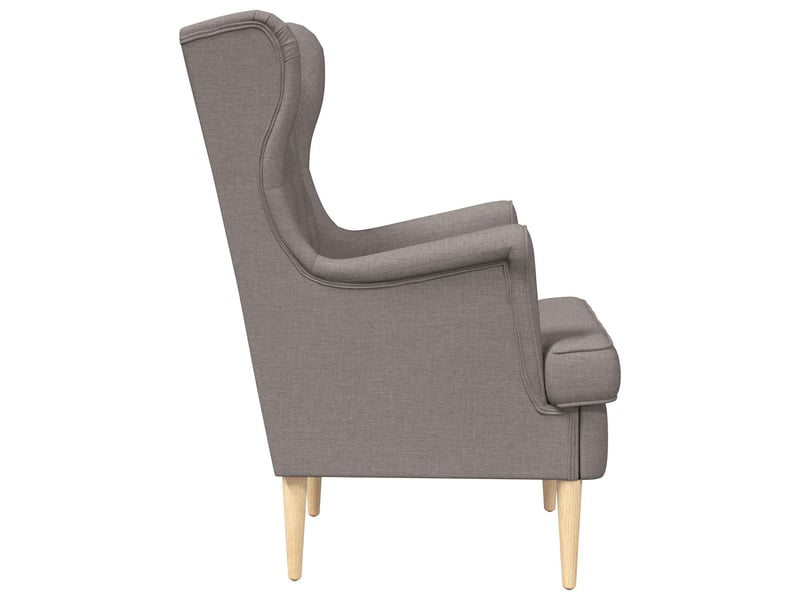  Vidaxl fauteuil taupe tissu  - Conforama E