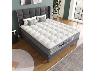 Matelas 120x200 cm <strong>MODENUIT </strong>  <strong></strong> Ressorts ensachés + mousse soutien Medium épaisseur 20 cm