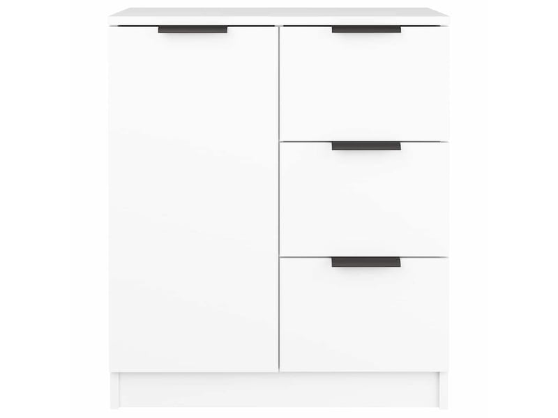  Buffet - bahut - meuble de rangement blanc 60x30x70 cm bois d'ingénierie  - Conforama C