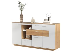 Buffet    <strong></strong> <strong></strong> - 160 cm coloris naturel 