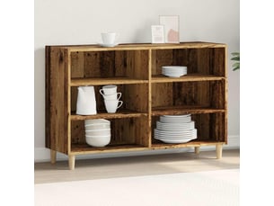Buffet - bahut - meuble de rangement vieux bois 103,5x35x70 cm bois d'ingénierie