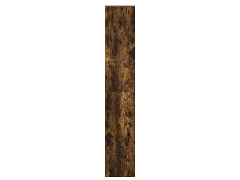  Armoire de salle de bain, meuble de rangement chêne fumé 30x33x190 cm  - Conforama D