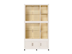 Armoire 9 porte(s) battante 0 tiroir(s) MAISENTIEL coloris beige largeur 92 cm