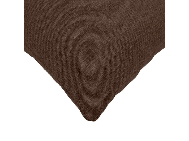  Lot de 12 coussins avec oreiller, coussins décoratifs heerlen marron tissu cf50100  - Conforama E