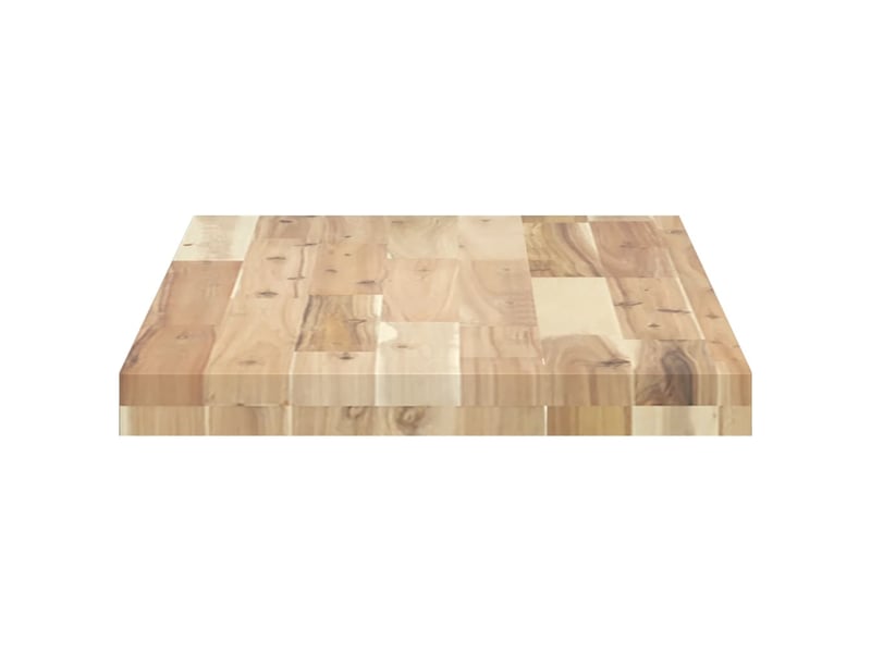 Dessus de meuble de salle de bain non traité bois d'acacia shl2384 - Conforama E