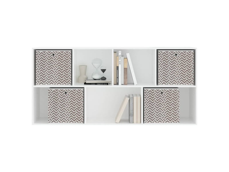 Boîtes de rangement pliables 4 pcs 32x32x32 cm tissu intissé shl51223  - Conforama E