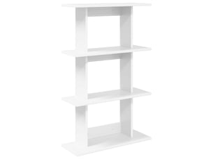 Étagère flottante, étagère suspendue montage mural blanc 56 x 20 x 90 cm cf42442