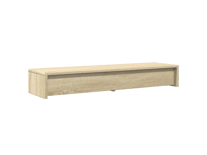 Support de moniteur table meuble bureau avec tiroirs sonoma bois d'ingénierie marron 02_0044944  - Conforama E