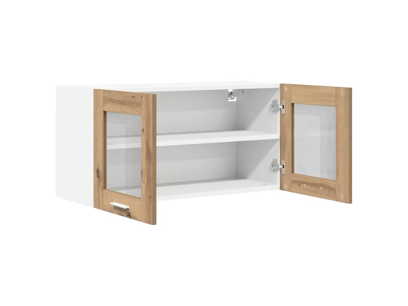  Armoire suspendue moderne pour cuisine 80 x 31 x 40 cm grand espace de rangement en bois d'ingénierie blanc 02_0053280  - Conforama C